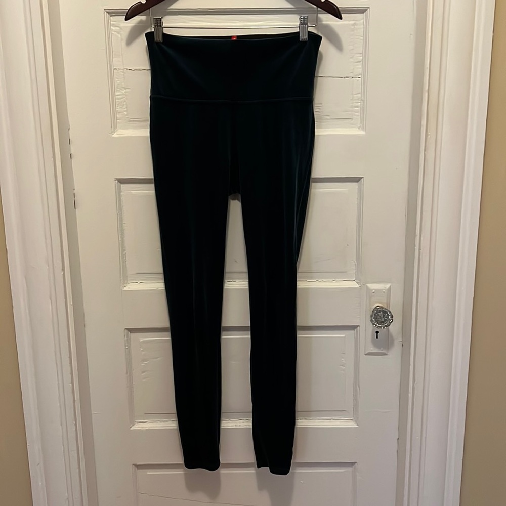 Spanx Velvet Leggings